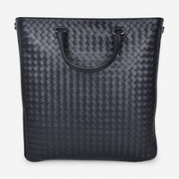 Bottega Veneta Intrecciato Navy Leather Tote Bag 429042V46511000