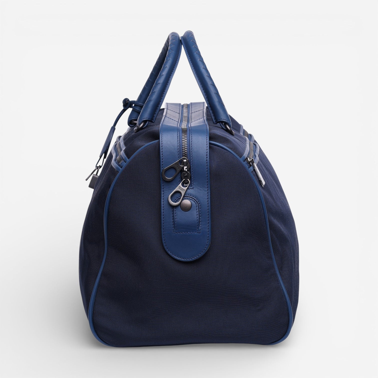 Bottega Veneta Blue Nylon Duffle Bag 8074266046 | THE SOLIST