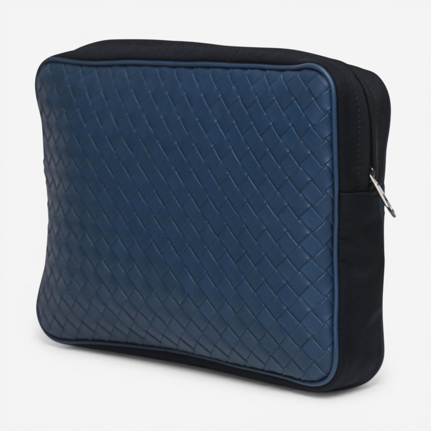 Bottega Veneta Intrecciato Small Blue Bag 431492VAYD44180