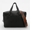 Bottega Veneta Black Leather Boston Duffle Bag 8083855925 - THE SOLIST