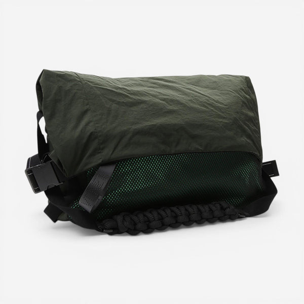 Bottega Veneta Green Nylon Men's Travel Bag 578126VBOU13343