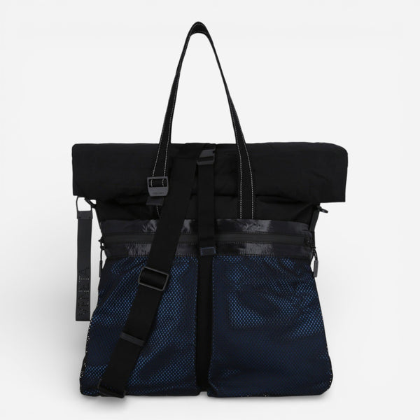 Bottega Veneta Blue Nylon 2-Way Shoulder Men's Crossbody Bag 8088584733 - THE SOLIST