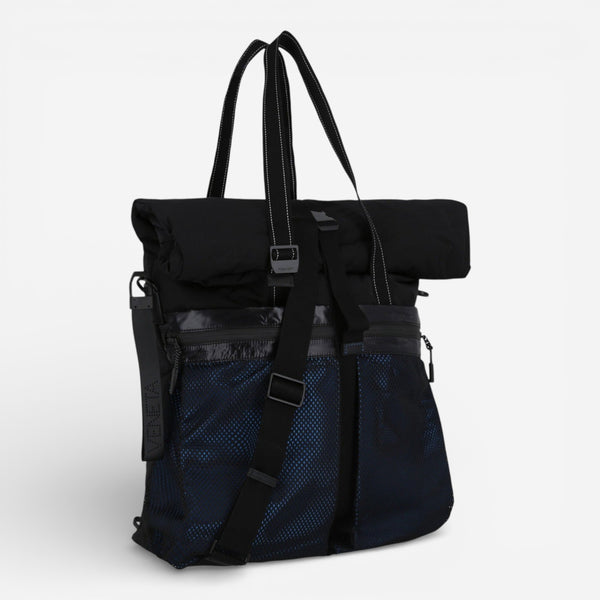 Bottega Veneta Blue Nylon 2-Way Shoulder Men's Crossbody Bag 8088584733 - THE SOLIST