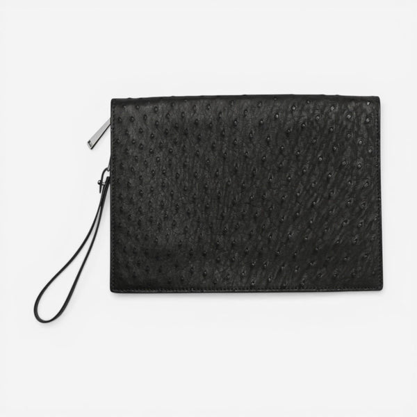 Bottega Veneta Gray Leather Document Case 608600V50208893