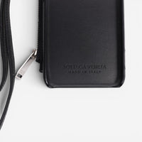 Bottega Veneta Black Leather iPhone Case & Wallet Wristlet 8091127190 - THE SOLIST