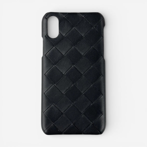 Bottega Veneta Black Intrecciato iPhone X/XS Case 8091360323 - THE SOLIST