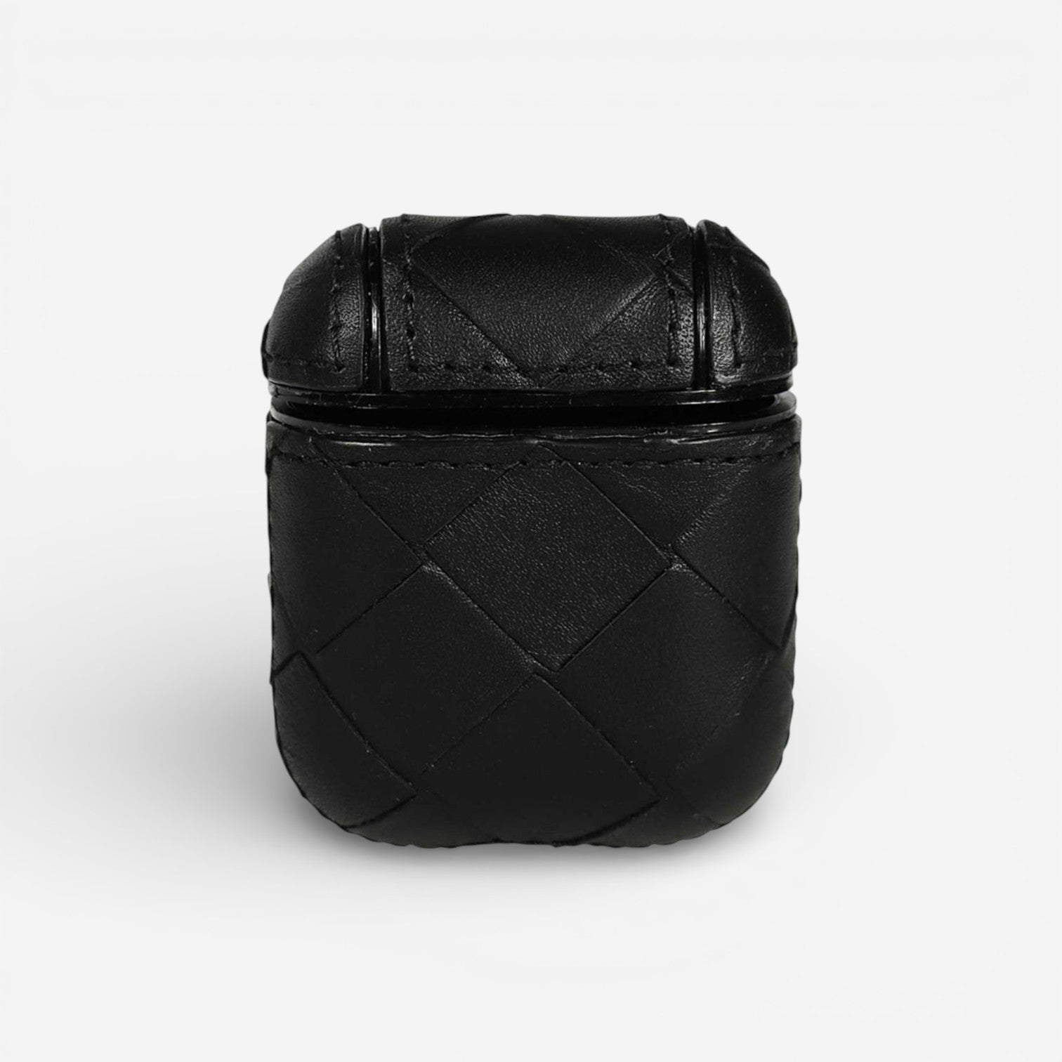 Bottega Veneta Black Leather AirPods Case 8091368359 - THE SOLIST
