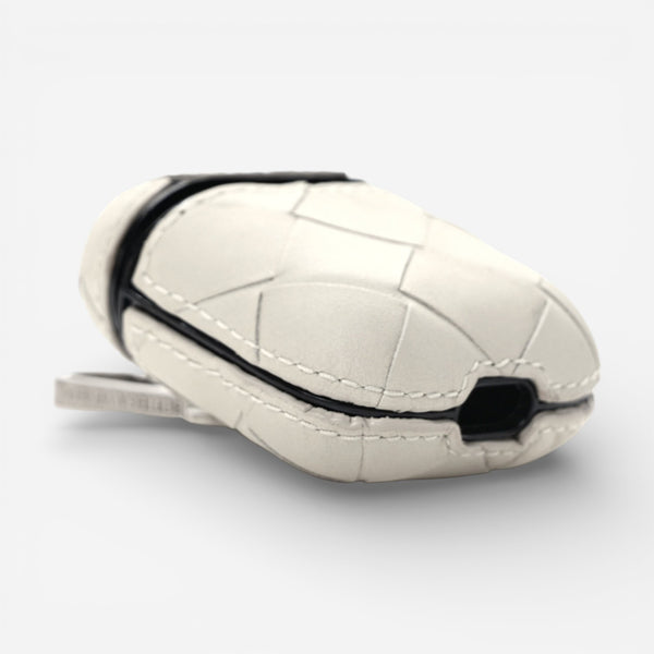 Bottega Veneta White Leather AirPods Case 8091418186 - THE SOLIST