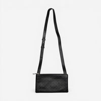 Bottega Veneta Black Leather Antarsio Crossbody Bag 620360VCRE28803
