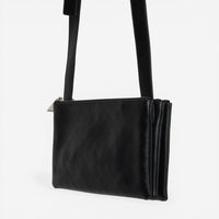 Bottega Veneta Black Leather Antarsio Crossbody Bag 620360VCRE28803