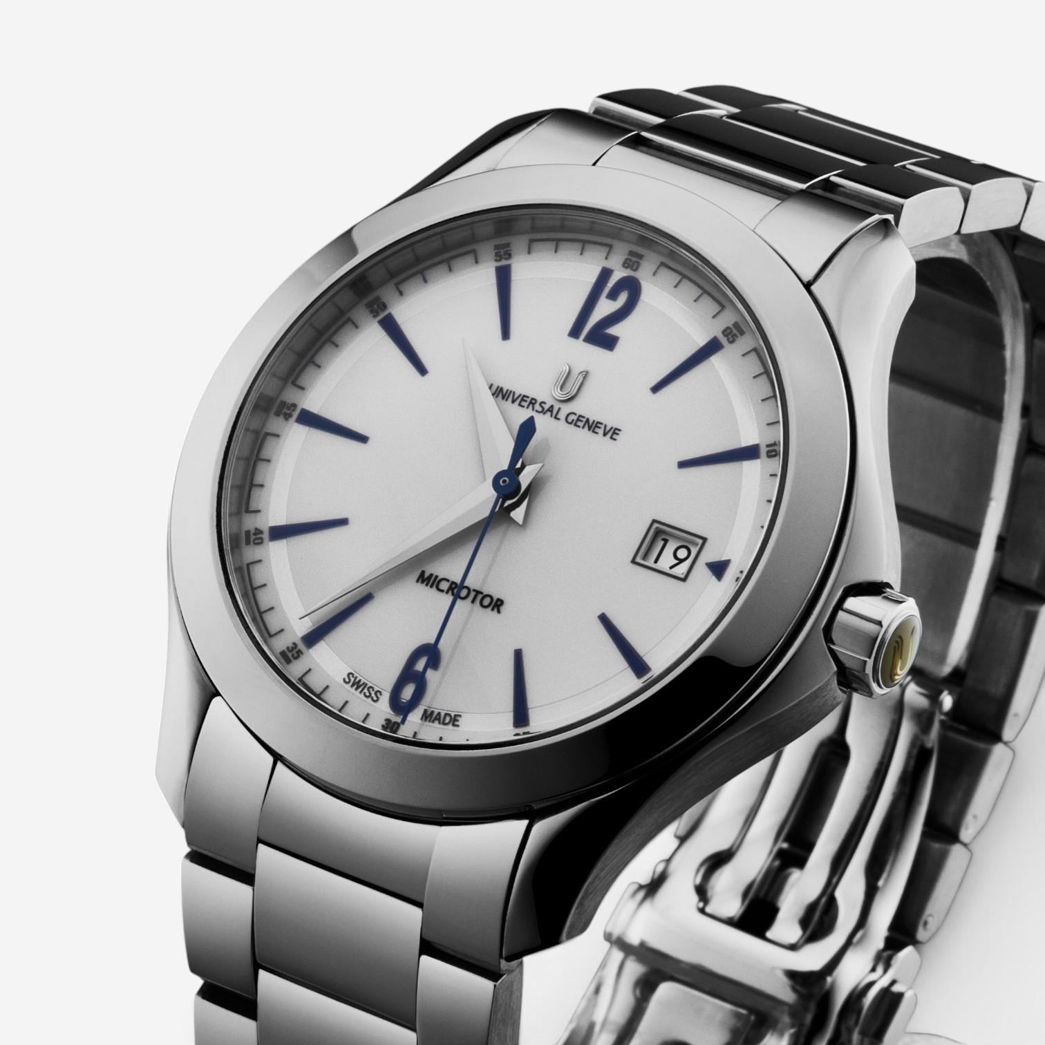 Universal Genève Microtor Stainless Steel Automatic Men's Watch 8101.126-008