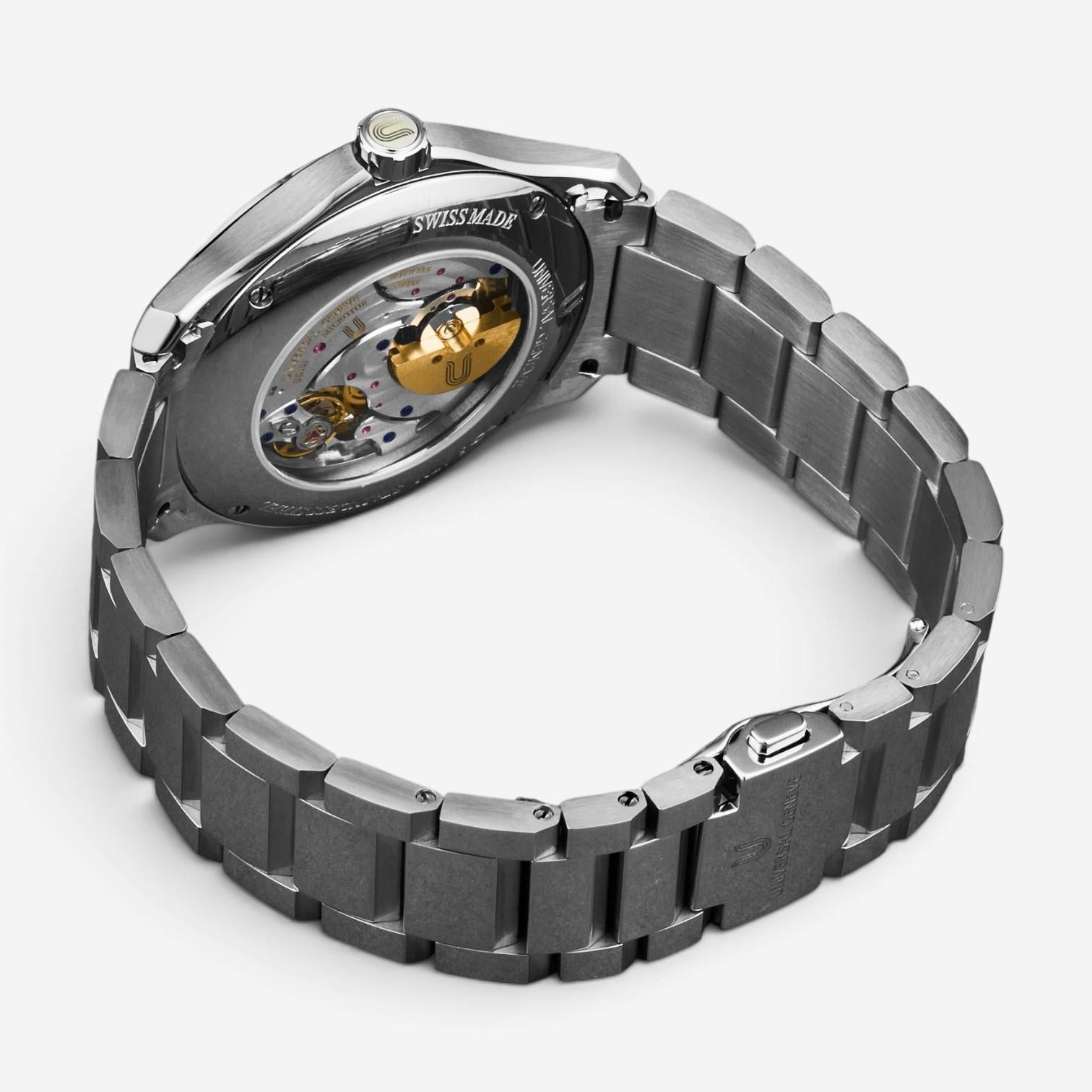 Universal Genève Microtor Stainless Steel Automatic Men's Watch 8101.126-008