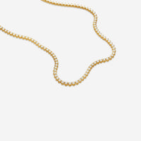 Ina Mar 14K Yellow Gold Diamond 5 ct. Martini Tennis Necklace N1154C-FY-500F - THE SOLIST