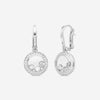 Chopard Happy Curves 18K White Gold Diamond Drop Earrings 839562-1004