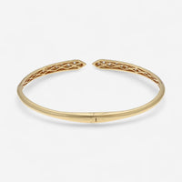 Alberto Milani 18K Yellow Gold Diamond Cuff Bracelet G0066E