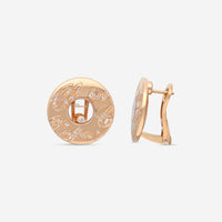 Chopard Chopardissimo 18K Rose Gold Diamond Earrings 847601-5001