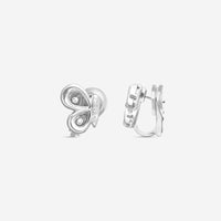 Chopard Happy Butterfly 18K White Gold Diamond Earrings 849511-1201