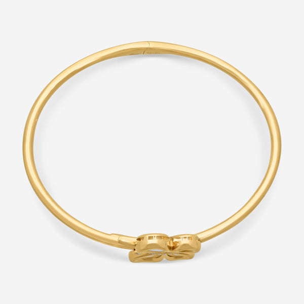 Chopard Happy Butterfly 18K Rose Gold Diamond Butterfly Bangle Bracelet 859511-5002