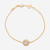 Chopard Happy Diamonds 18K Rose Gold Diamond Bracelet 859562-5002 - THE SOLIST