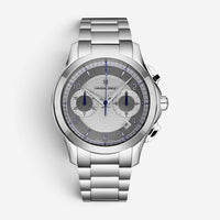 Universal Genève Uni-Timer Chronograph Steel Automatic Men's Watch 871.127-001