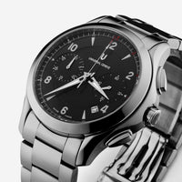 Universal Geneve Uni-Timer Chronograph Steel Automatic Men's Watch 871.127-004