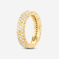 Roberto Coin Pois Moi 18K Yellow Gold Diamond Band Ring 8881784AY