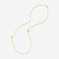Roberto Coin Venetian Princess 18K Yellow Gold Diamond & MOP Necklace 8882462AY
