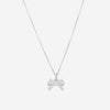 Roberto Coin Cinderella Bow 18K White Gold Diamond Necklace 8882685AWCHX