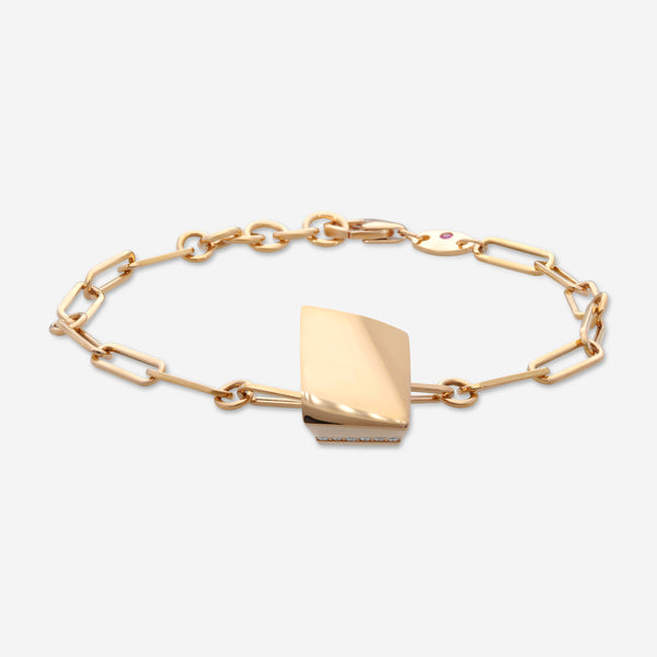 Roberto Coin Sauvage Privé 18K Rose Gold Diamond Bracelet 8882828AXLBX