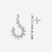 Roberto Coin Marquesa 18K White Gold Diamond Drop Earrings 8882873AWERX - THE SOLIST