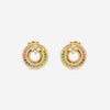 Roberto Coin Love in Verona 18K Rose Gold Diamond & Rainbow Gemstone Stud Earrings 8883116AXERX - THE SOLIST