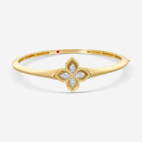 Roberto Coin Venetian Princess 18K Yellow Gold Diamond Bangle 8883234AJBAXS