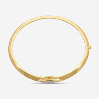 Roberto Coin Venetian Princess 18K Yellow Gold Diamond Bangle 8883234AJBAXS