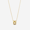 Roberto Coin Navarra 18K Rose Gold Diamond and Multicolor Sapphire Pendant Necklace 8883250AXCHX - THE SOLIST