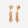 Roberto Coin Art Deco 18K Rose Gold Diamond Tassle Earrings 8883317AXERX