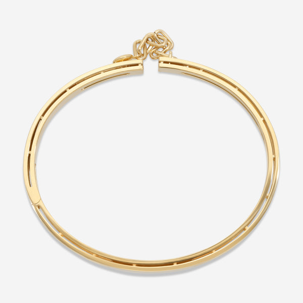 Roberto Coin Navarra 18K Yellow Gold Diamond Bangle Bracelet 8883346AYBAXS - THE SOLIST