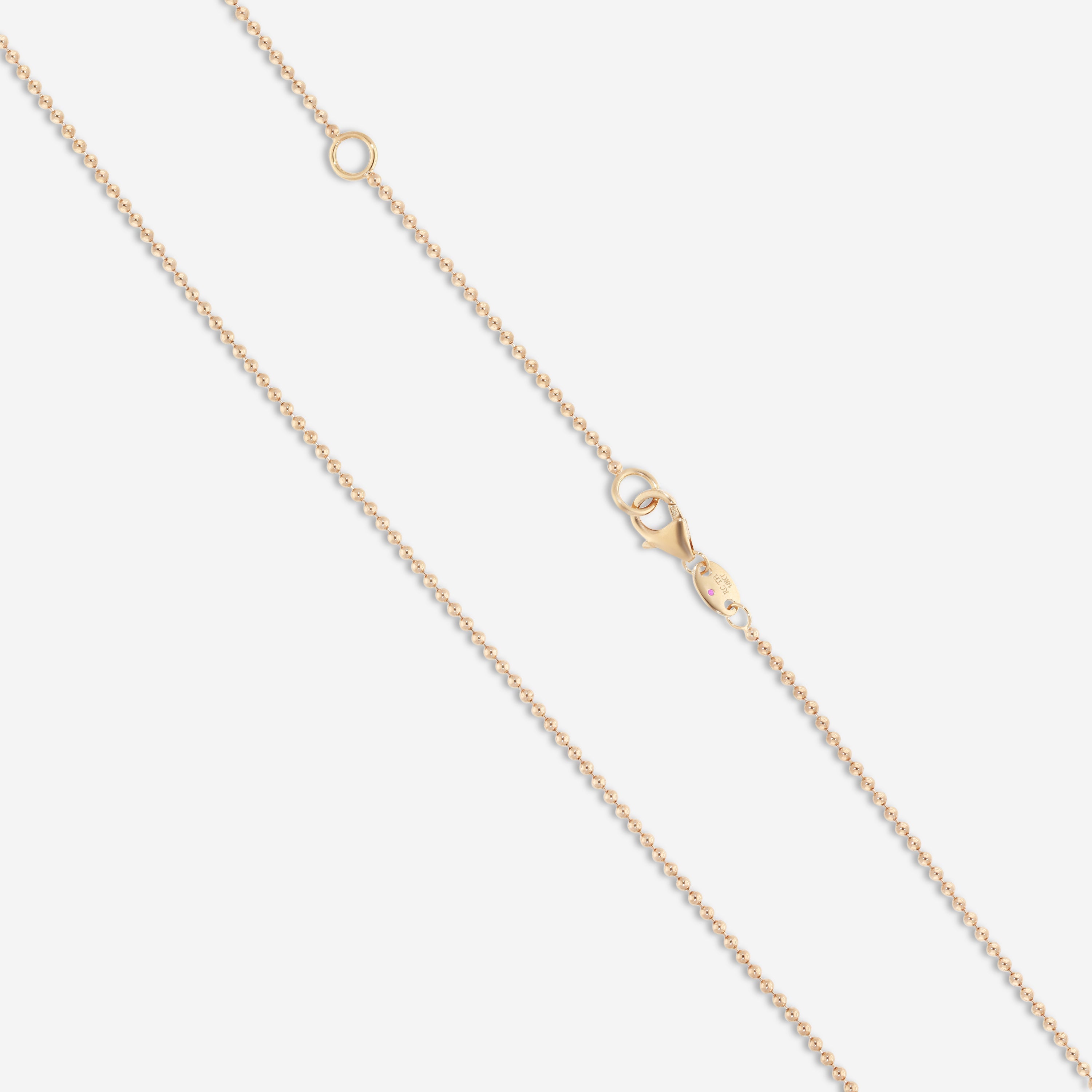 Roberto Coin Mosaic 18K Rose Gold Blue Lapis & Diamond Pendant Necklace 8883552AX17XL - THE SOLIST