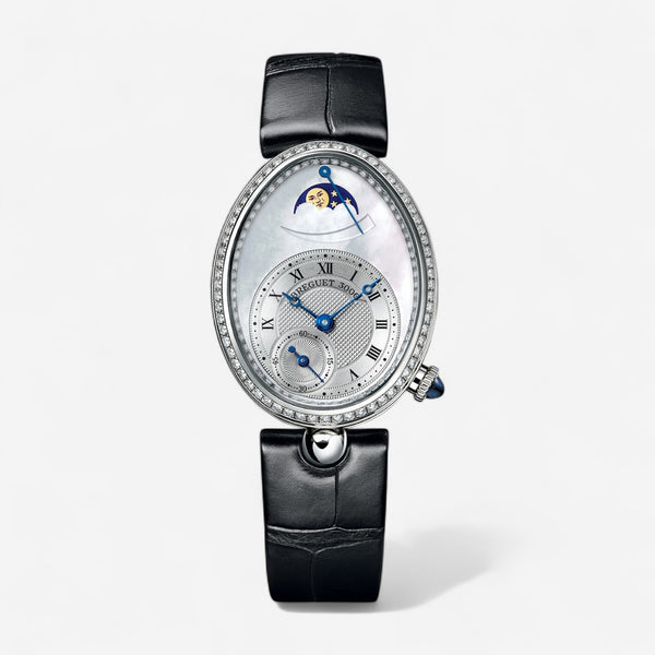 Breguet Reine de Naples 18K White Gold Diamond Automatic Ladies Watch 8908BB52964D00D3L - THE SOLIST