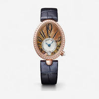 Breguet Reine De Naples 18K Rose Gold Diamond Automatic Ladies Watch 8918BR/5T/964/D00D