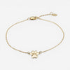 Ina Mar 14K Yellow Gold Dog Paw Bracelet 902637.5