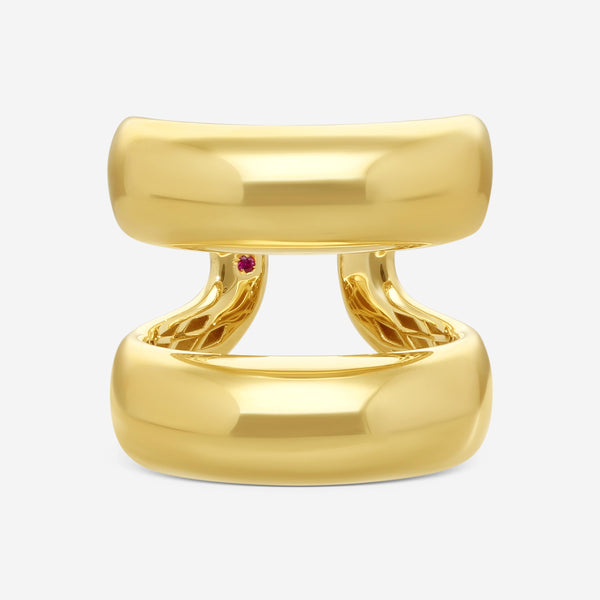 Roberto Coin Oro Classic 18K Yellow Gold Ring Sz. 6.5 915042AY6500