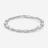 Cosibelli Wish 14K White Gold Floral Diamond Tennis Bracelet CJ/2938