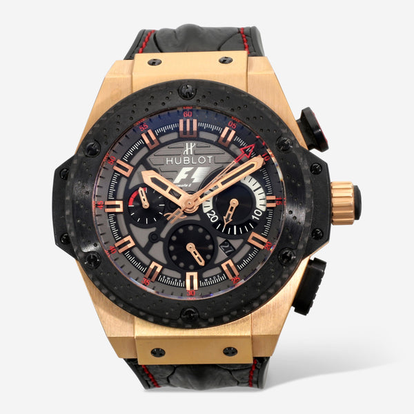Hublot King Power F1 LE 18K Rose Gold Chronograph Automatic Men's Watch  703.OM