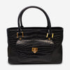 Chopard Riviera Matte Black Alligator Leather Handbag 95000-0178