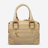 Chopard Caroline Mini Matte Beige Alligator Leather Handbag 95000-0280 - THE SOLIST