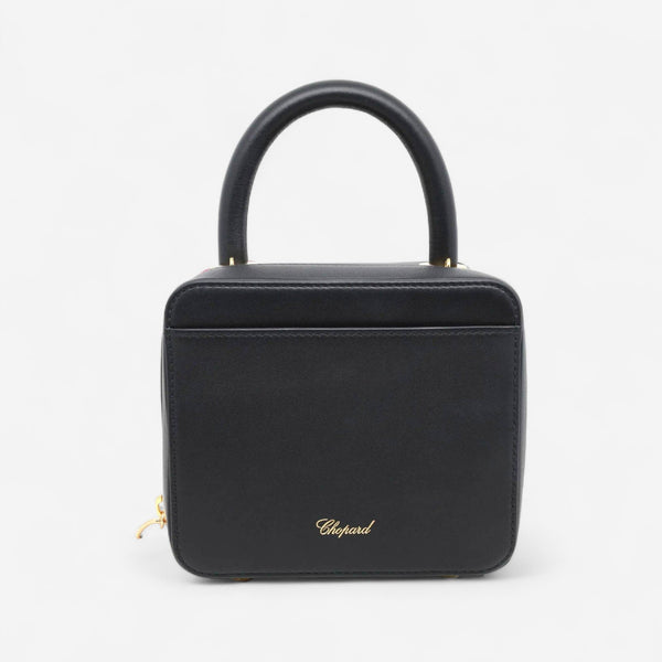 Chopard Green Carpet Chloe Sevigny Black & Red Leather Shoulder Bag 95000-0980 - THE SOLIST