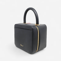 Chopard Green Carpet Chloe Sevigny Black & Red Leather Shoulder Bag 95000-0980 - THE SOLIST