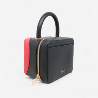 Chopard Green Carpet Chloe Sevigny Black & Red Leather Shoulder Bag 95000-0980 - THE SOLIST