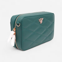 Chopard Happy Hearts Green Leather Mini Chain Bag 95000-1100 - THE SOLIST