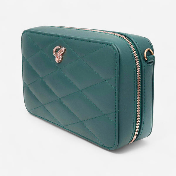 Chopard Happy Hearts Green Leather Mini Chain Bag 95000-1100 - THE SOLIST